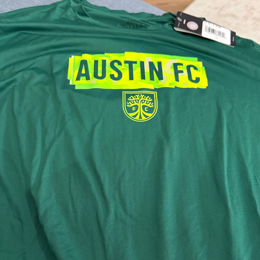 Adidas Austin Fc Green Tee Short Sleeve Adidas Austin Fc Green Tee Short Sleeve
